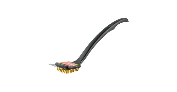 Braai Bbq Brass Wire Brush 450mm Handle 18' Tcw product image
