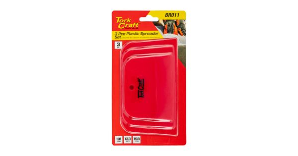 3pc Plastic Spreader Set 100,133,158mm product image
