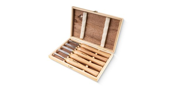 Chisel Set Wood Turning 270mm Hss 5 Piece Wood Case product image