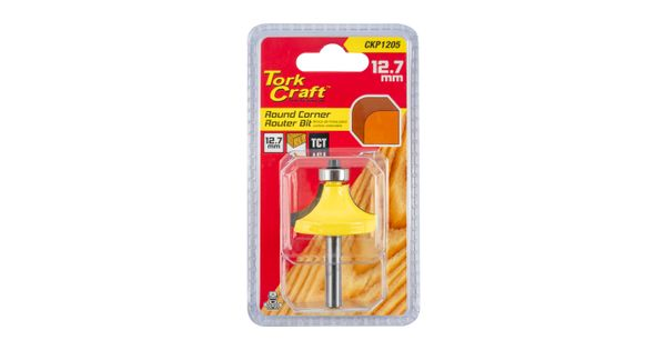 Tork Craft CKP1205 Corner Round Router Bit 1/2 Inch with 1/4 Inch Shank product image