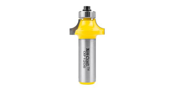 Tork Craft CKP1206 Corner Round Router Bit 1/4 Inch Radius with 1/2 Inch Shank product image