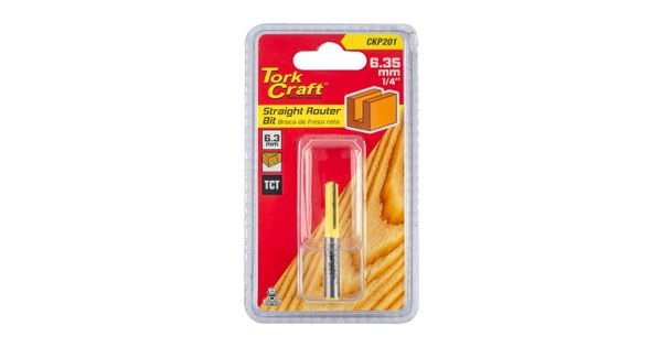 Router Bit Straight 1/4' (6.35mm) product image