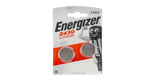 Energizer 2430 Lithium 3v Coint Batery 2 Pack (moq 12) product image