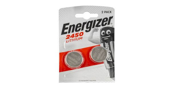 Energizer 2450 Lithium 3v Coint Batery 2 Pack (moq 12) product image