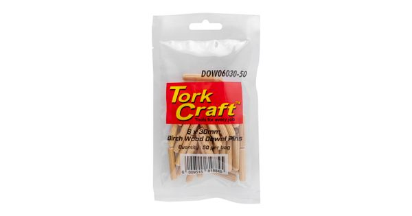 Dowels 6 X 30mm 50 Per Bag (birch Wood) product image