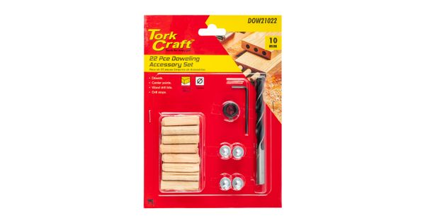 Doweling Accessory Kit 10mm - 22 Piece (birch Wood) product image