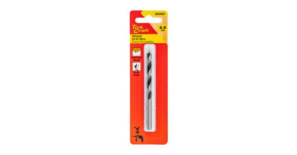 Drill Bit Wood 6.0mm X 95mm 1/card product image