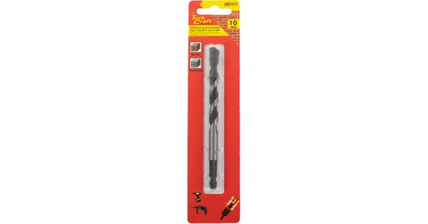 Drill Bit Masonry/concrete 10.0mm Hex Shank 1/card product image