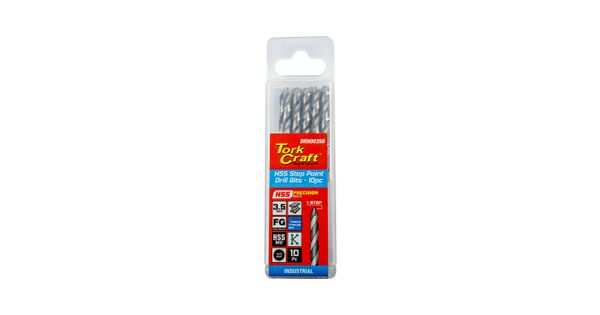 Precision-max Step Point 3.5mm Hss Drill 10 Pack product image