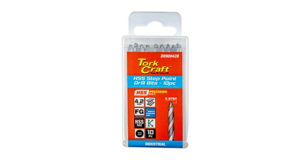 Precision-max Step Point 4.2mm Hss Drill 10 Pack product image