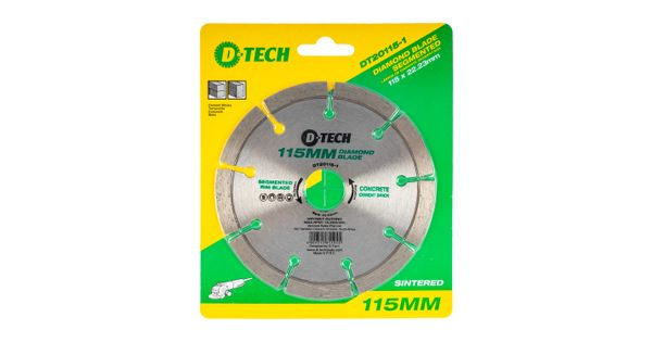 Diamond Blade Segmented Std. 115x22,23mm Concrete/clay Bricks product image