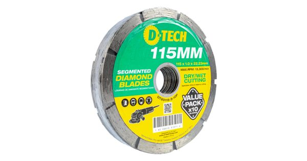 Diamond Blade Segmented 115 X 22.23 Brick & Masonry 10pack product image