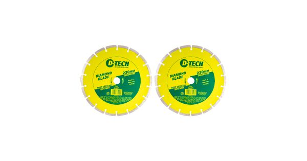 Diamond Blade Segmented Std. 230 X 22.23mm Bulk 2pc product image