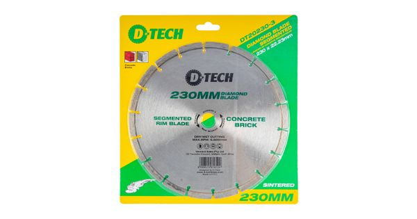 Diamond Blade Segmented Std. 230x22,23mm Concrete/cement/clay Brick product image