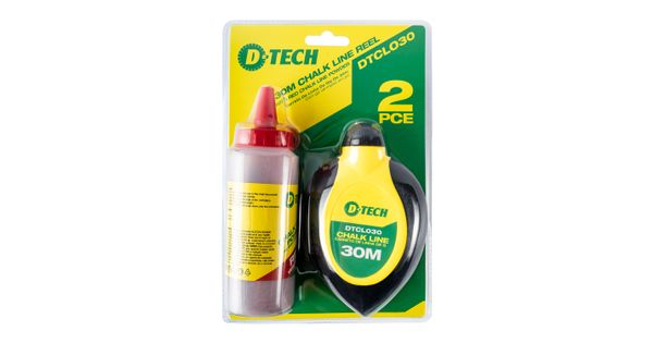 Chalk Line 30m Reel Abs Shell Red Powder H/duty product image