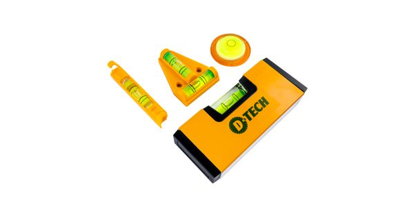 Level Kit 4pc Line/round/t-type/mini Level With Storage Case product image