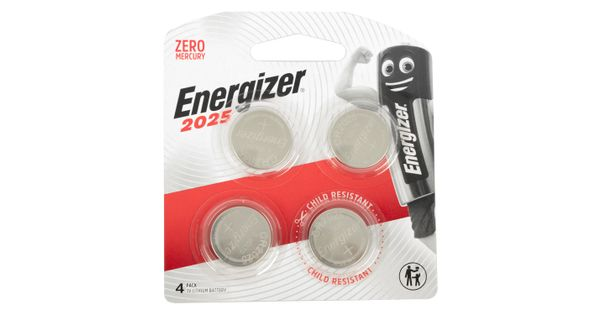 Cr2025 3v Lithium Coin Battery-4pack (moq12) Energizer product image