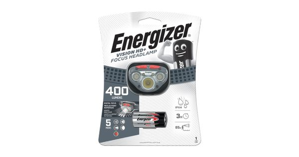 Headlight 400lumens Vision Hd Plus Focus Gray Energizer product image