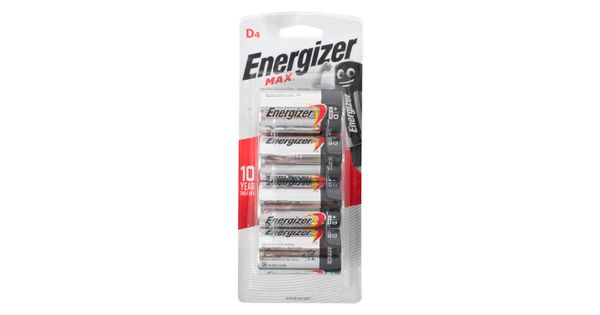 Max D Battery-4pack (moq6) Energizer product image