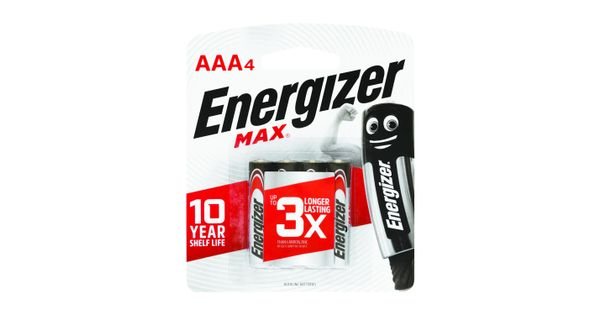 Max Aaa Battery-4pack (moq12) Energizer product image