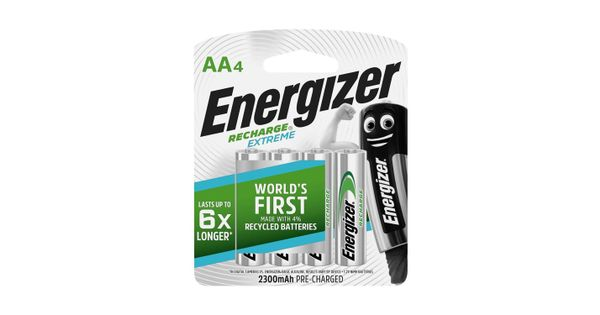 Recharge Battery 2300mah Ext Aa-4pack (mo 6) Energizer product image