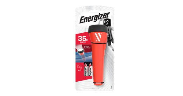 Waterproof Handheld 2xaa Led Flashlight Energizer Torch product image