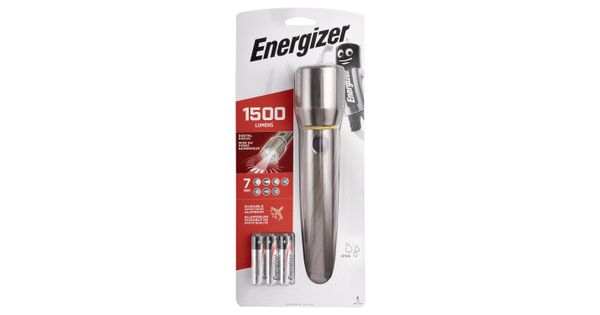 Metal Vision 1500lumens Flashlight 6aa Bat Energizer Torch product image