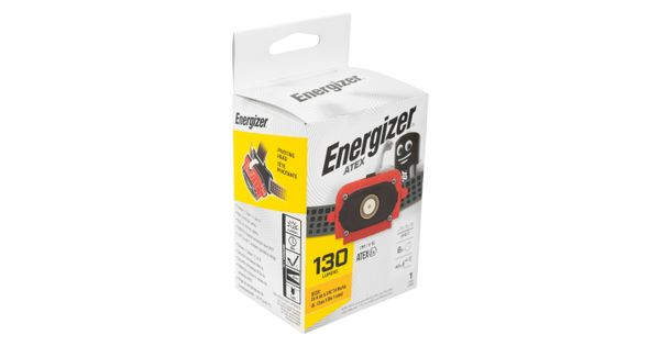 Atex Headlight 3aaa 130lumens Intrinsically Safe Energizer product image