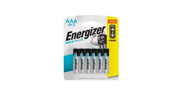 Maxplus Aaa Battery-6pack 4+2 Free (moq12) Energizer product image