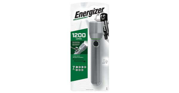 Usb Rech Vision Hd 1200lumens Flashlight Energizer Torch product image