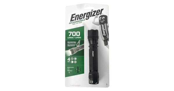 Tacticle Recharge 700lumens Torch Energizer Flashlight product image