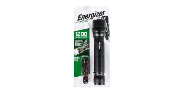 Tactical Rechargeable 1200lumens Torch Energizer Flashlight product image