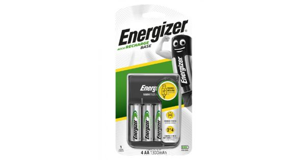 Base Charger Usb + 4x Nimh Aa 1300mah Ba Energizer product image