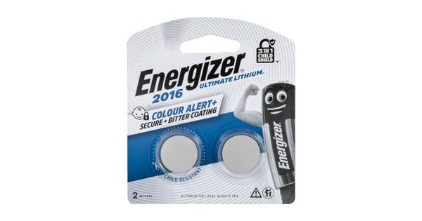 Cr2016 3v Bp2 Battery Ult Lithium Coin 3 In 1 Energizer product image