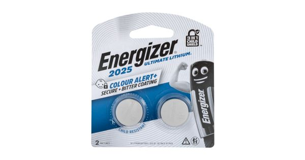 Cr2025 3v Bp2 Battery Ult Lithium Coin 3 In 1 Energizer product image