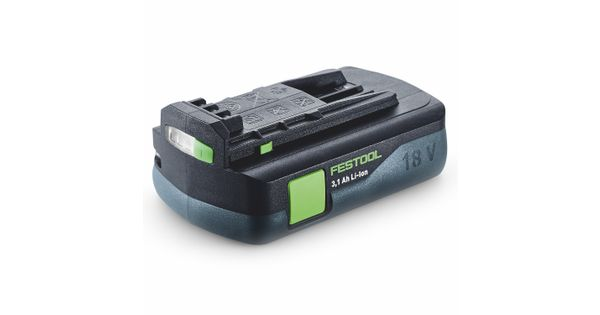 Festool BP 18 Li 3,1 C 18V 3.1Ah Compact Battery Pack product image
