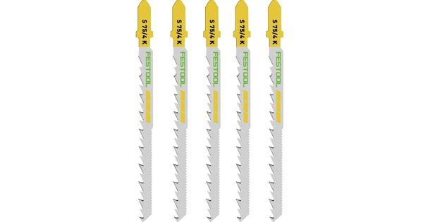 Jigsaw Blade Wood Curves S 75-4 K-5 (5 P product image