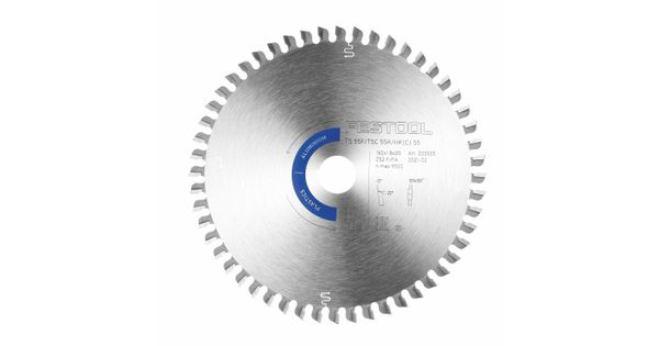 Festool Hw 160x1,8x20 Tf52 A Aluminium/plastics Circular Saw Blade 160mm 52t product image