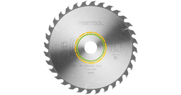 Festool HW 225x2,6x30 W32 WOOD UNIVERSAL Saw Blade 225mm 32T product image