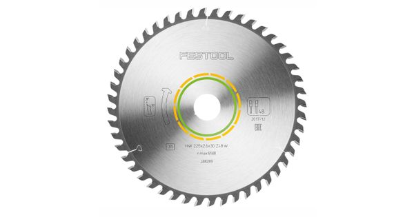 Festool HW 225x2,6x30 W48 WOOD FINE CUT Saw Blade 225mm 48T product image