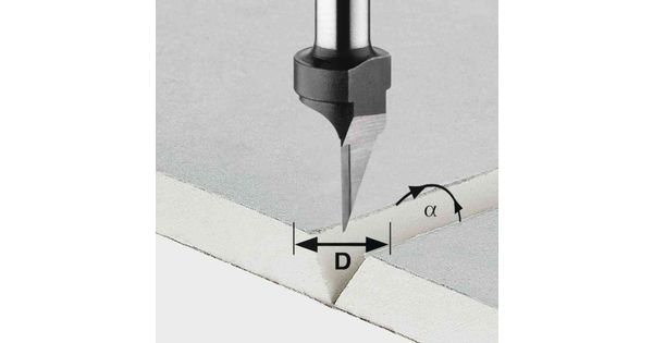 Cutter - V Groo Hw D12,5-45grad product image