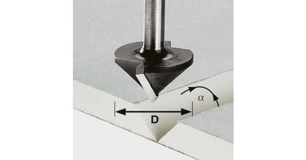 Cutter - V Groo Hw D32-90grad product image