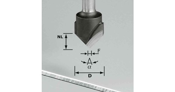 Cutter-v Groo Hw D18-90grad (alu) product image