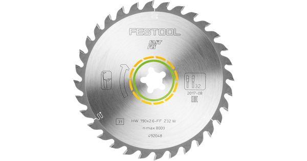 Saw Blade Hw 190x2,6 Ff W32 product image