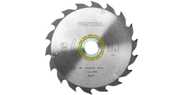 Saw Blade Hw 210x2,6x30 W18 product image