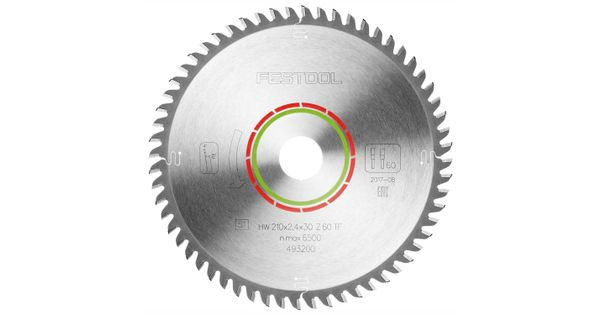 Festool HW 210x2.4x30 TF60 Laminate/HPL Saw Blade product image