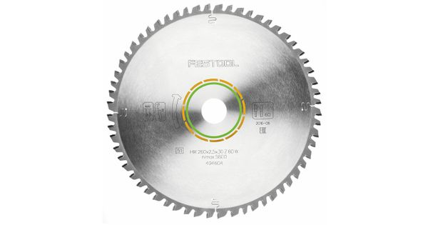 Festool Wood Universal Saw Blade HW 260x2.5x30 W60 for KS 120 & KS 88 product image