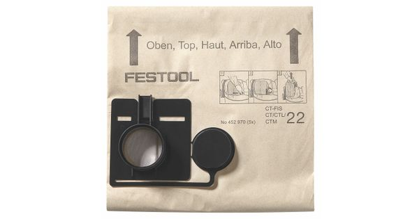 Festool FIS-CT 22/20 Filter Bags for CT 22 Dust Extractor 20 Piece product image