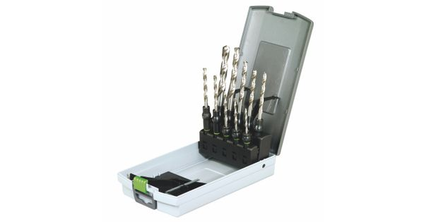 Festool HSS D3-10 CE/10 CENTROTEC HSS Metal Drill Bit Set 3–10mm 10 Piece product image