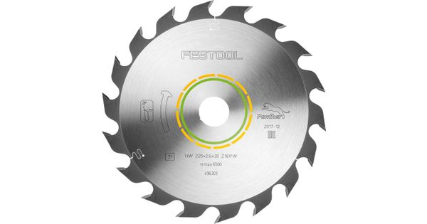 Saw Blade Hw 225x2,6x30 Pw18 product image